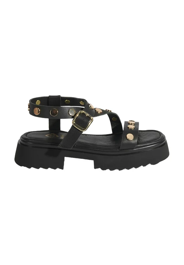 Plateausandalette - black