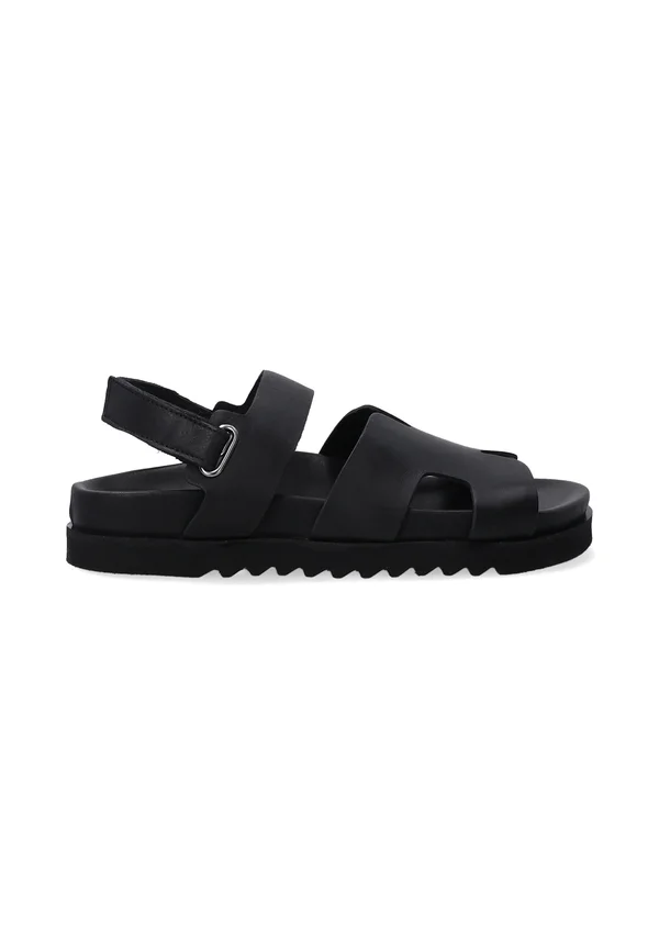 Plateausandalette - black