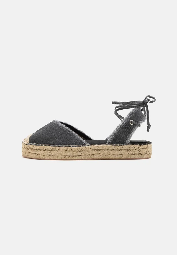 Plateausandalette - black