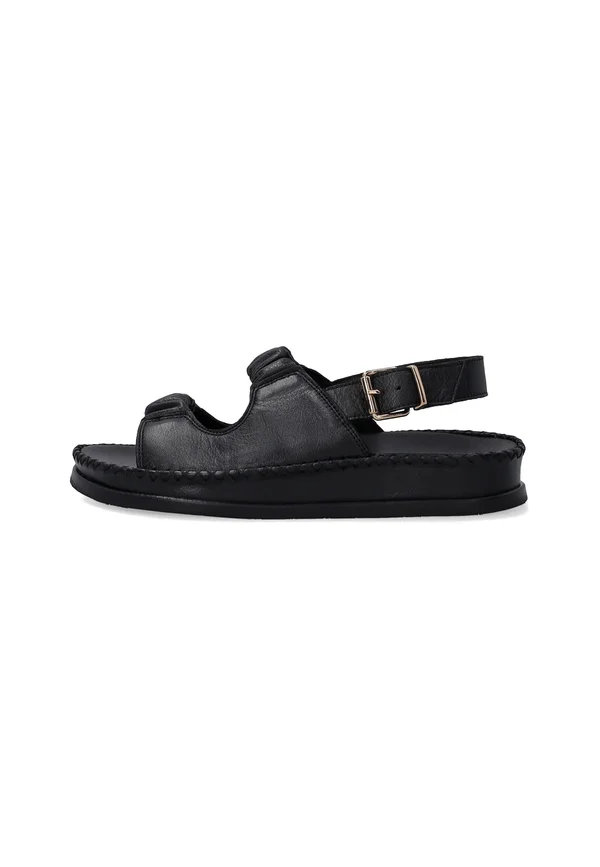 Plateausandalette - black
