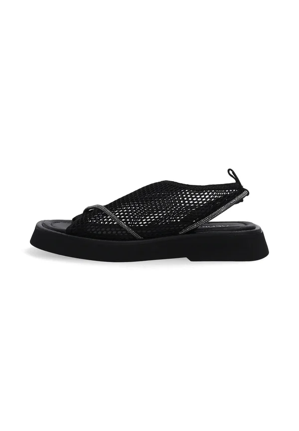 Plateausandalette - black