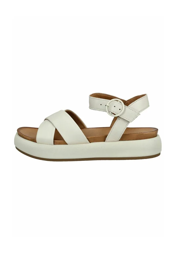 Plateausandalette - crema cma