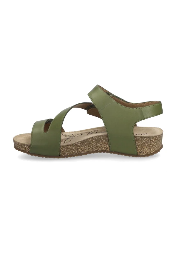 Plateausandalette - khaki
