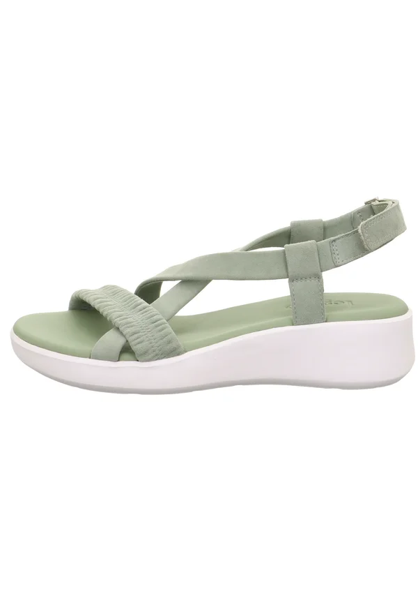 Plateausandalette - mint
