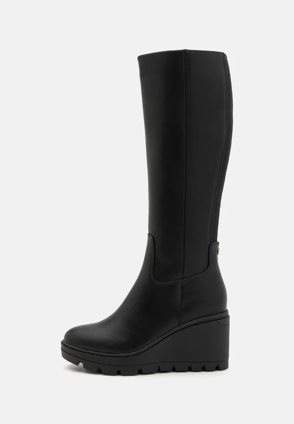 Plateaustiefel - black