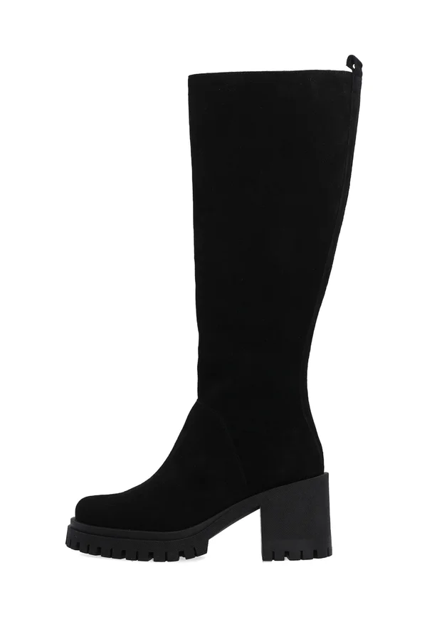 Plateaustiefel - black