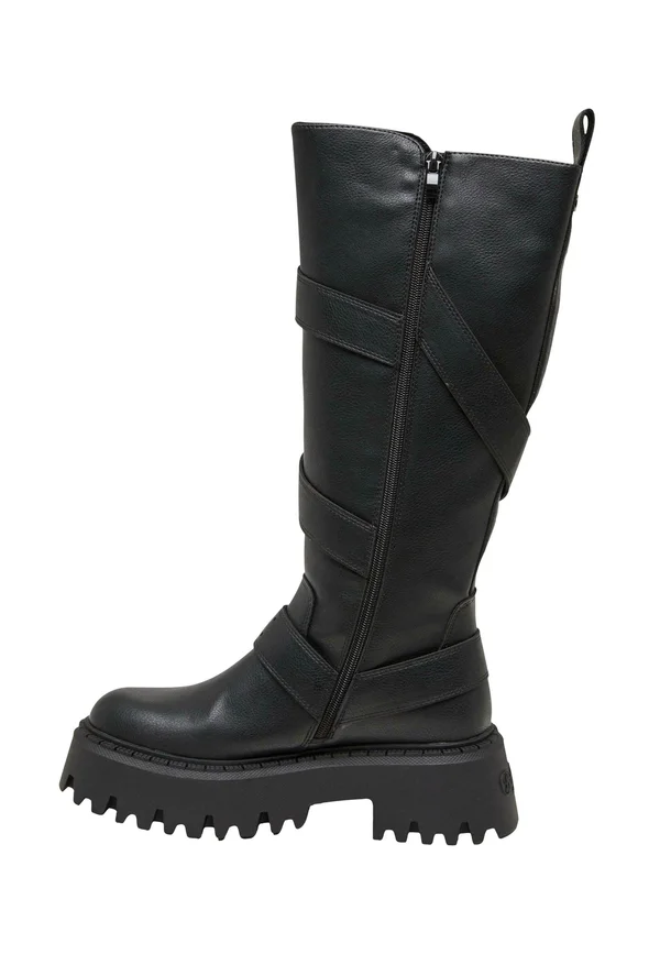 Plateaustiefel - black
