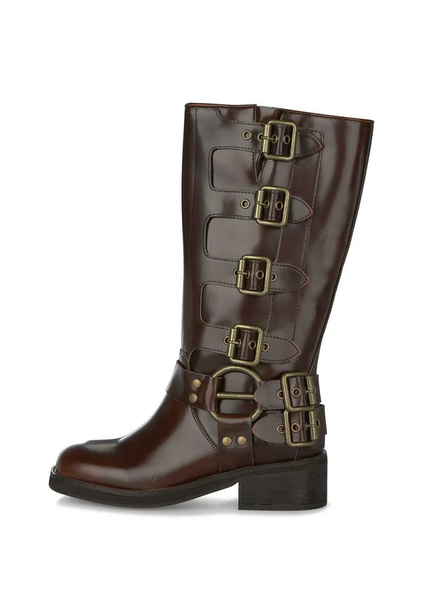 Plateaustiefel - camel