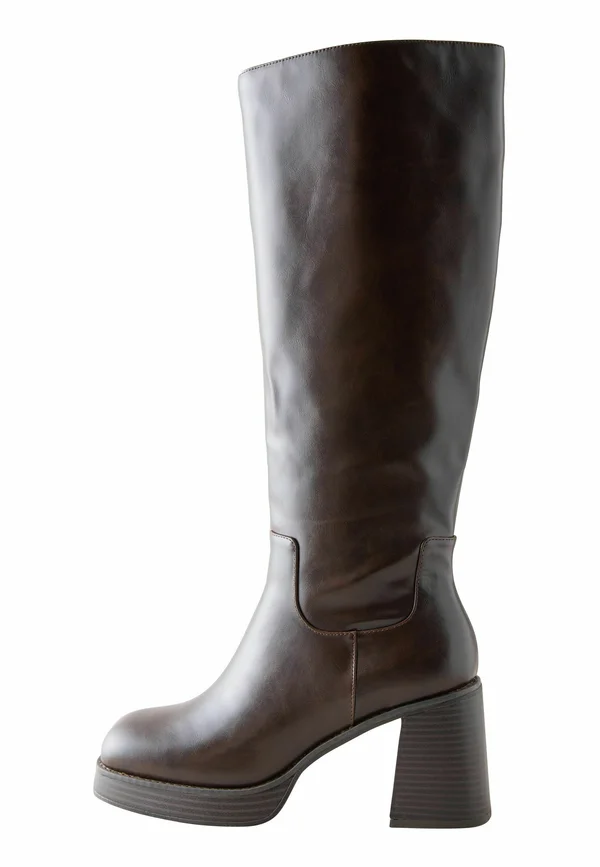 Plateaustiefel - chocolate brown