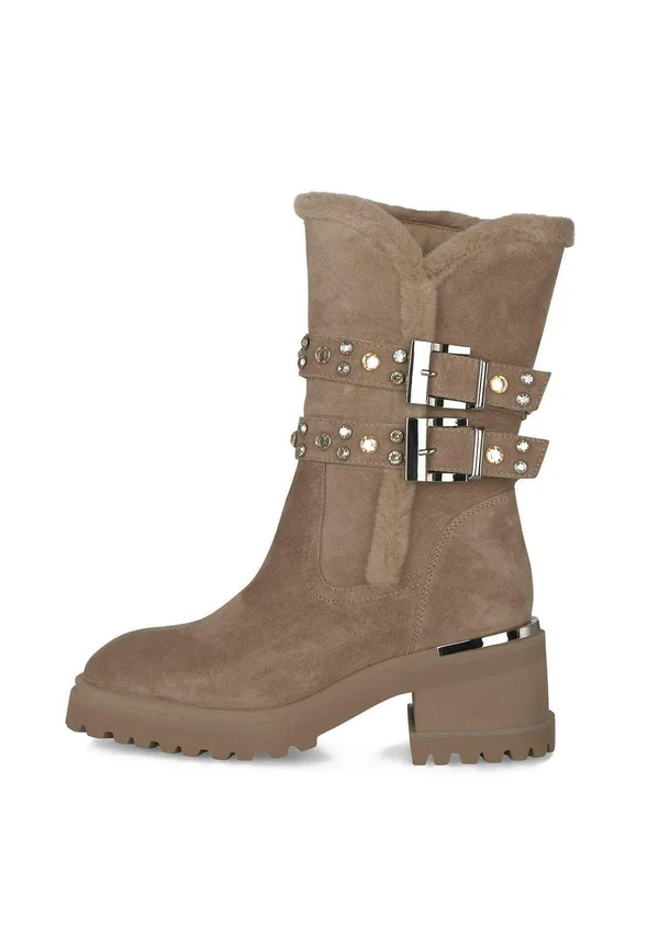 Plateaustiefel - marrón claro