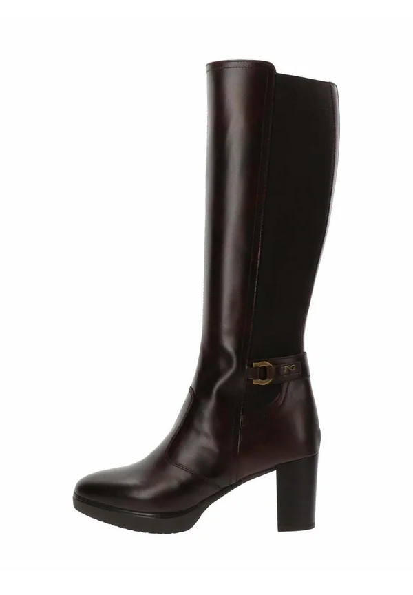 Plateaustiefel - marrone