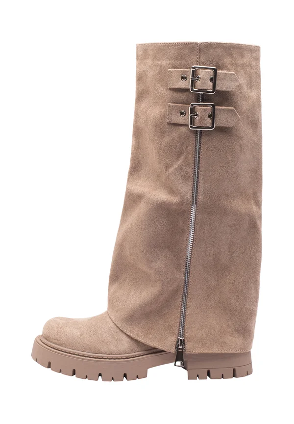 Plateaustiefel - natur