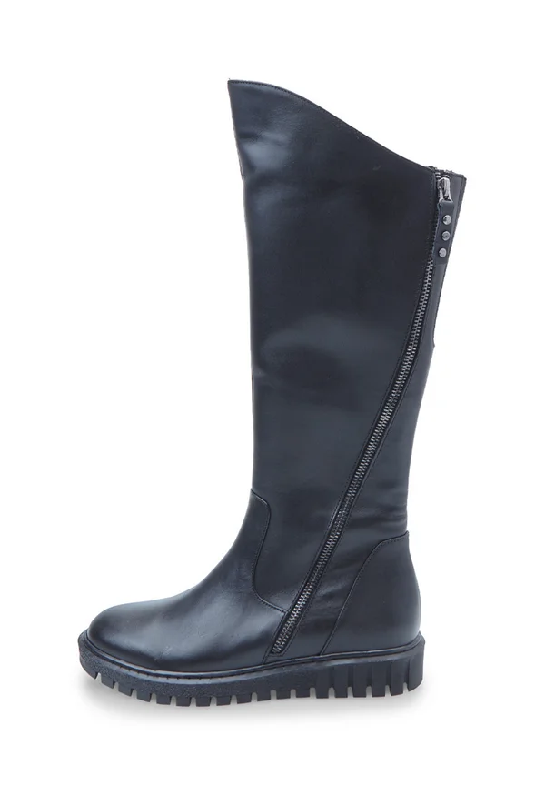 Plateaustiefel - nero