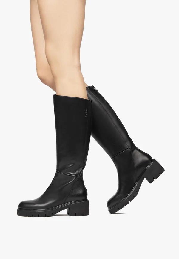 Plateaustiefel - nero