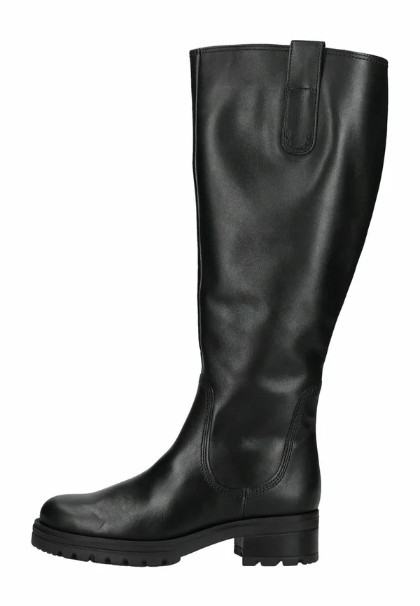 Plateaustiefel - schwarz