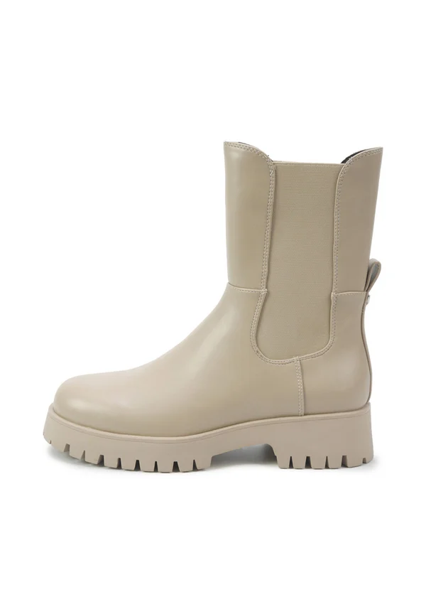 Plateaustiefelette - beige