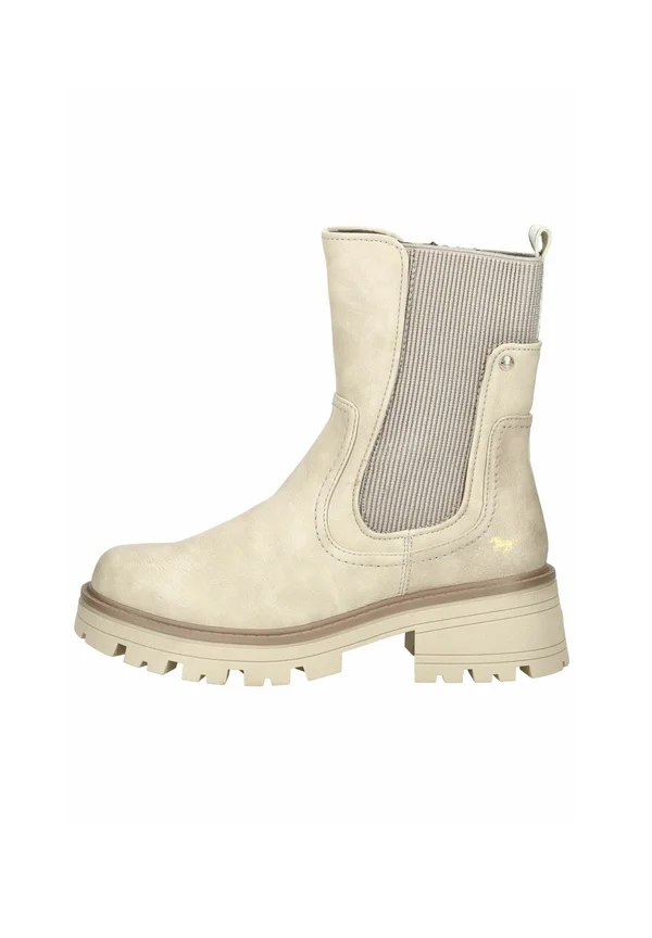 Plateaustiefelette - beige