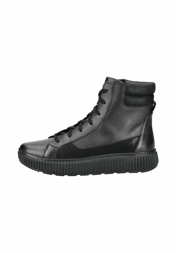 Plateaustiefelette - black c