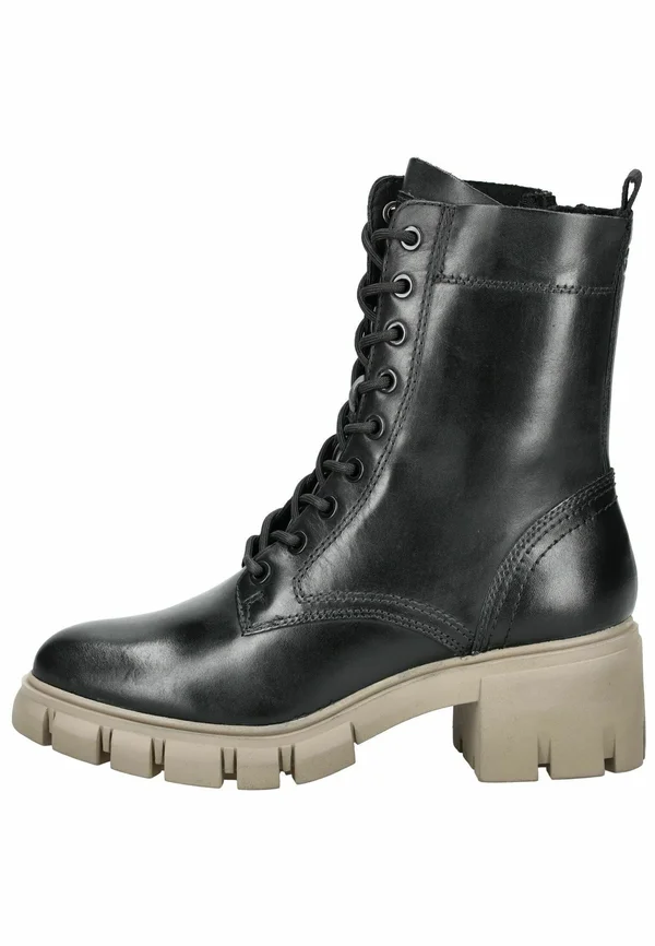 Plateaustiefelette - black comb