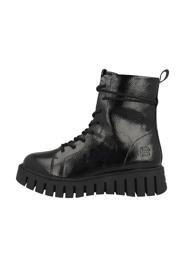 Plateaustiefelette - black dao
