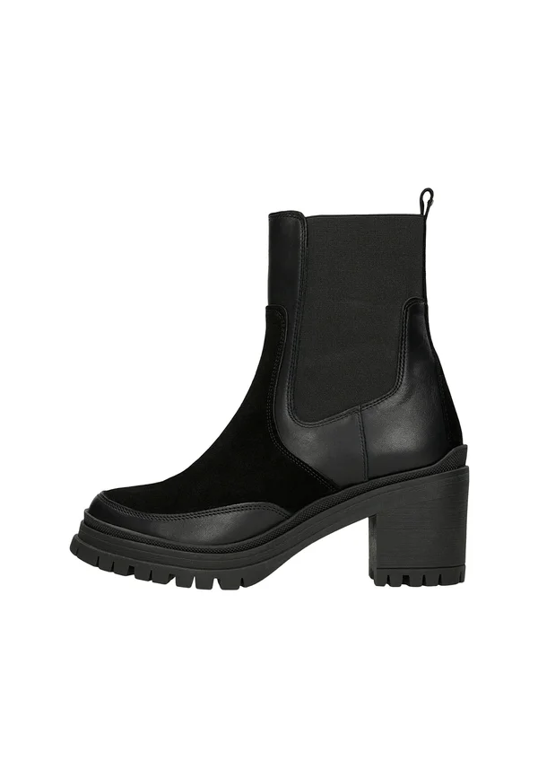 Plateaustiefelette - black