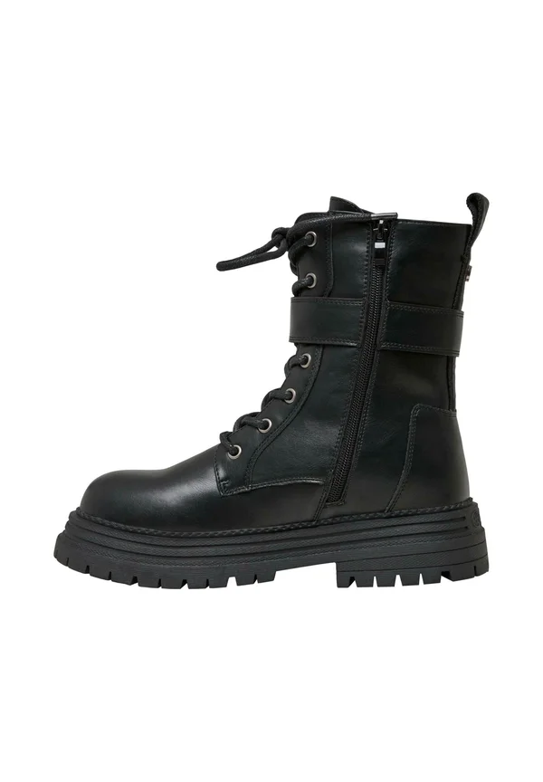 Plateaustiefelette - black