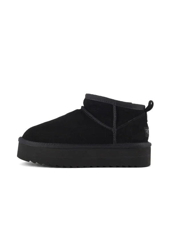 Plateaustiefelette - black