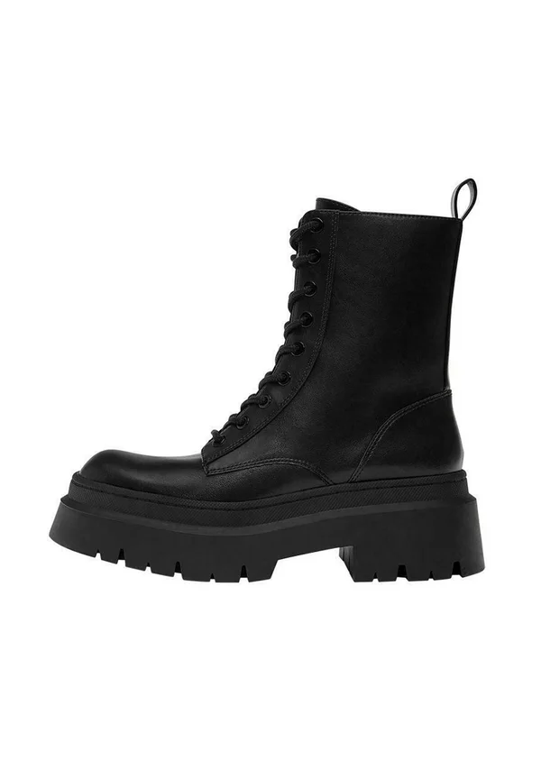 Plateaustiefelette - black