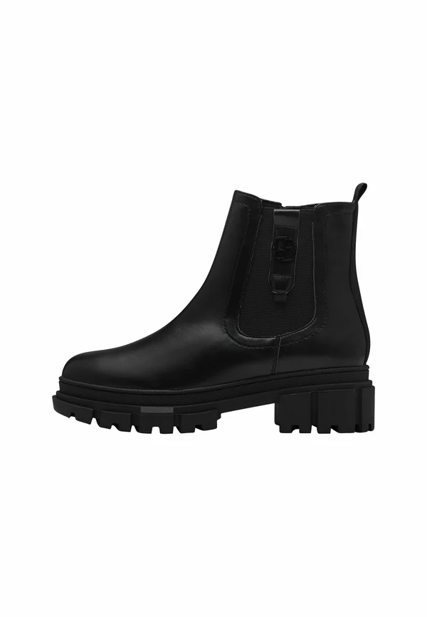 Plateaustiefelette - black