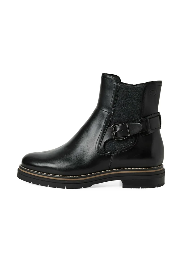 Plateaustiefelette - black