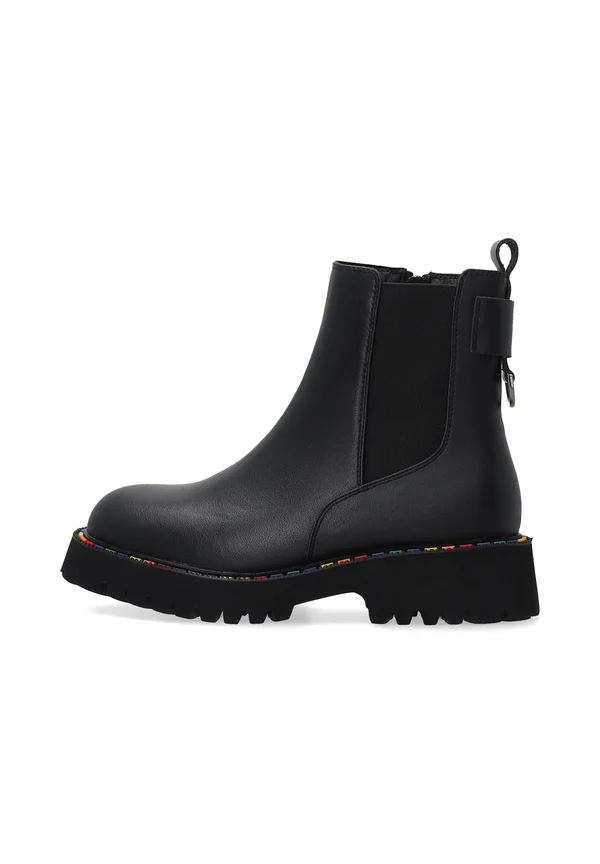 Plateaustiefelette - black