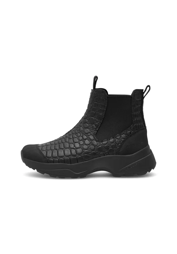 Plateaustiefelette - black