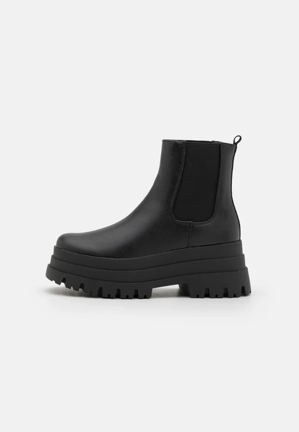 Plateaustiefelette - black