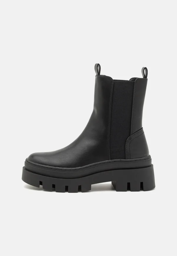 Plateaustiefelette - black