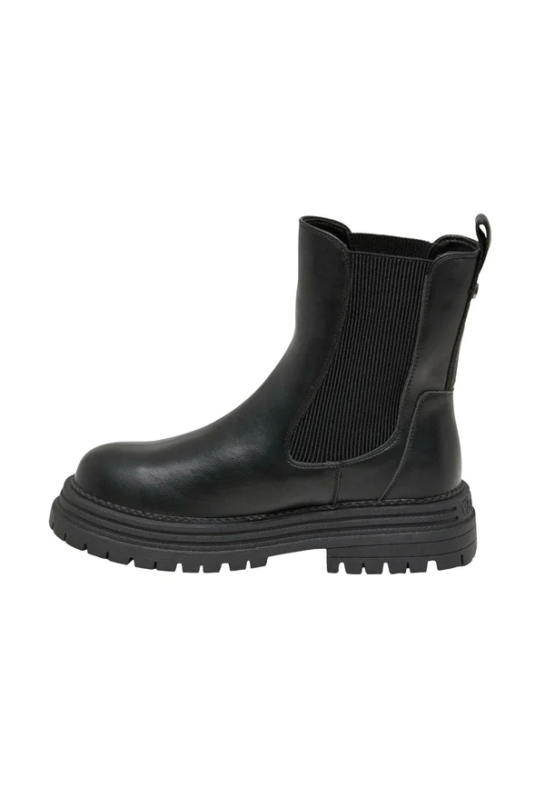 Plateaustiefelette - black