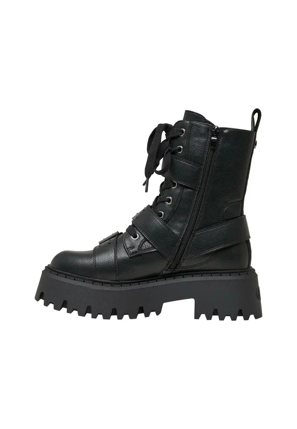 Plateaustiefelette - black