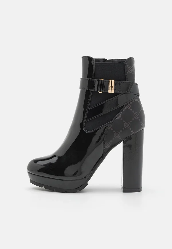 Plateaustiefelette - black
