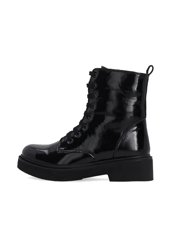 Plateaustiefelette - black