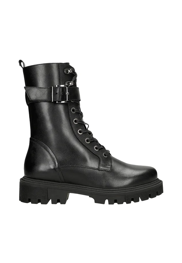 Plateaustiefelette - black