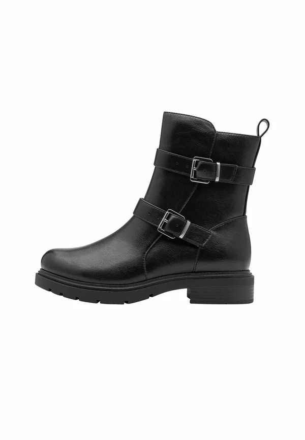 Plateaustiefelette - black
