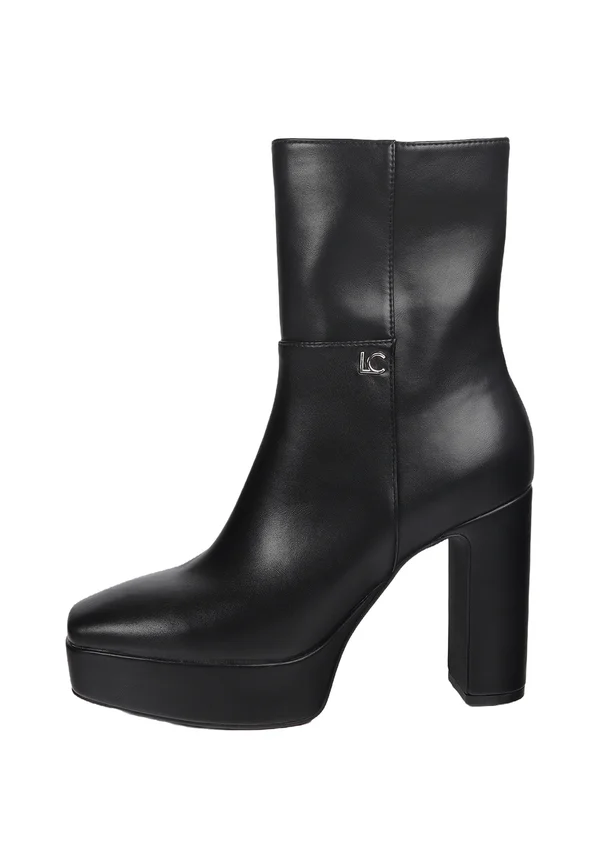 Plateaustiefelette - black