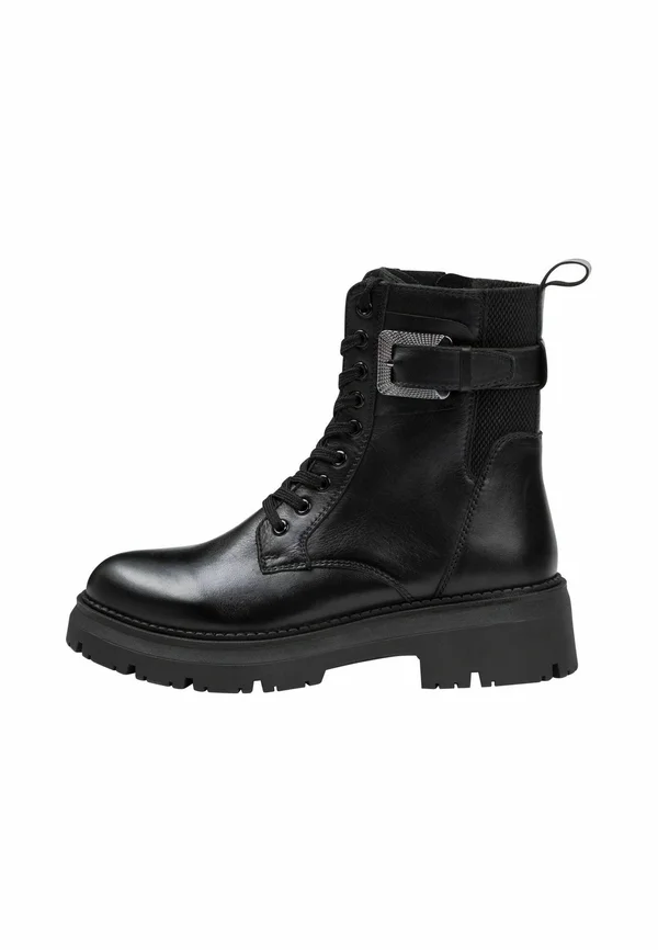 Plateaustiefelette - black