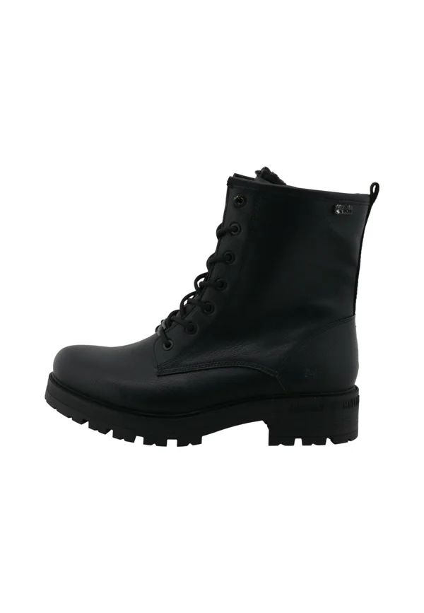 Plateaustiefelette - black