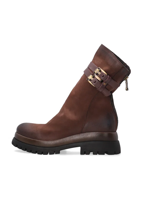 Plateaustiefelette - brown