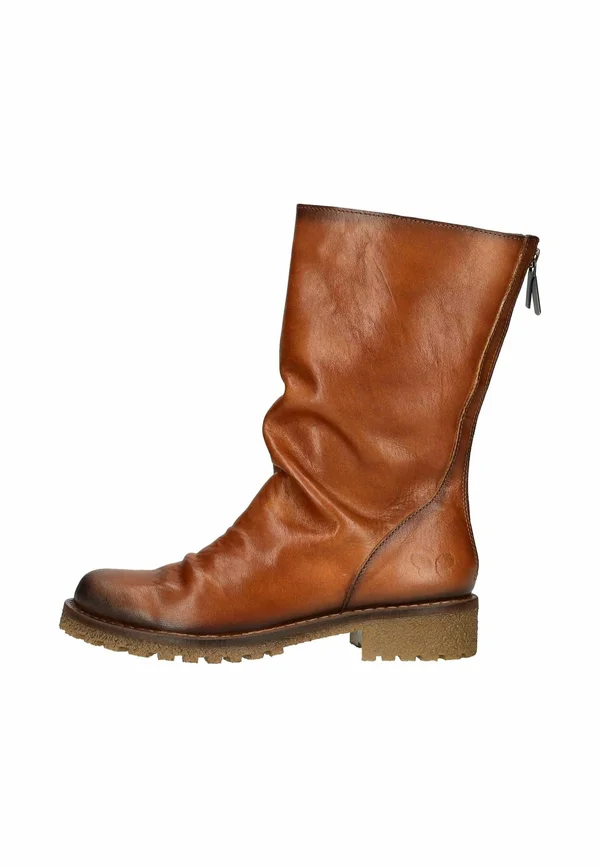 Plateaustiefelette - couro