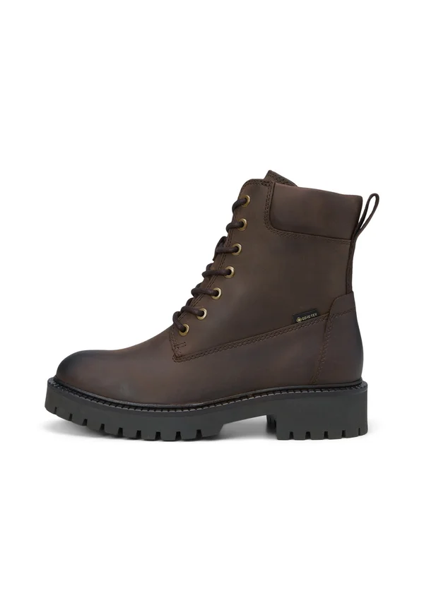 Plateaustiefelette - dark brown
