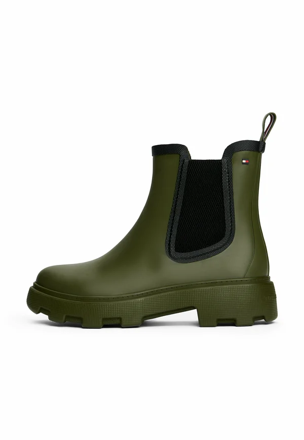 Plateaustiefelette - huntsman green
