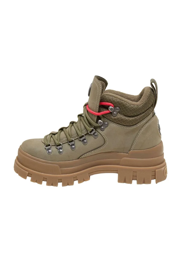 Plateaustiefelette - khaki