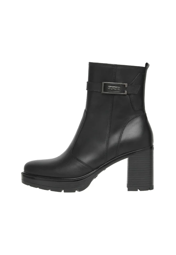 Plateaustiefelette - nero