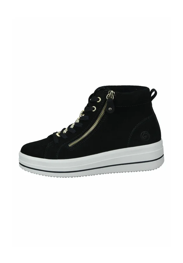 Plateaustiefelette - schwarz schwarz